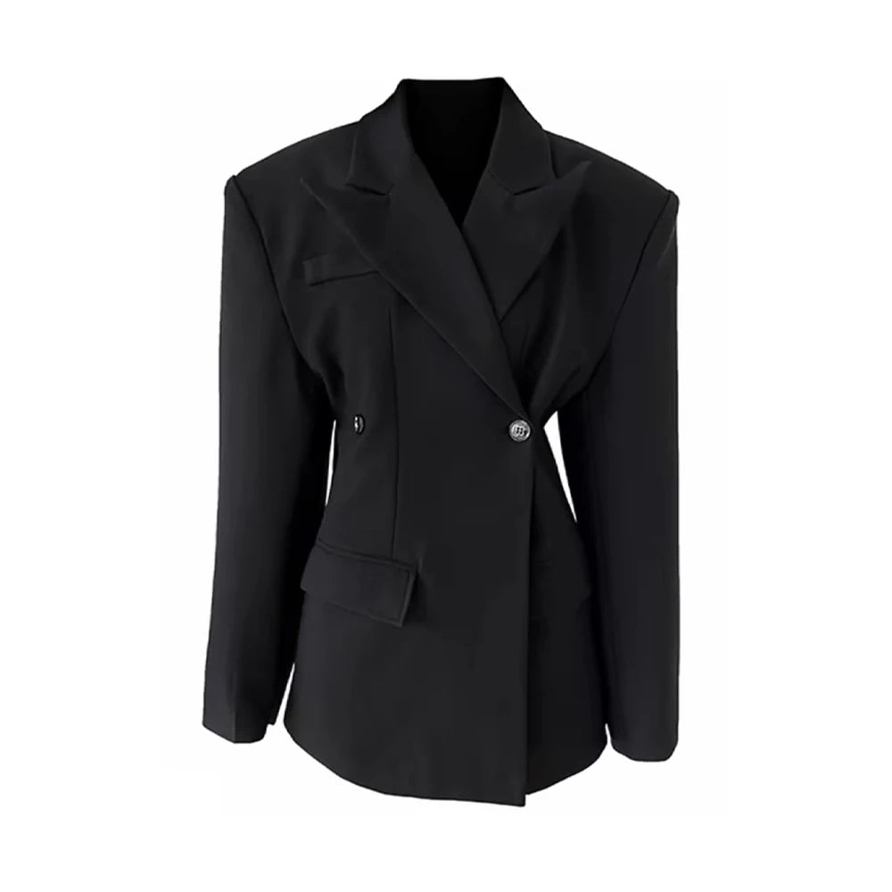 Black Structured Blazer