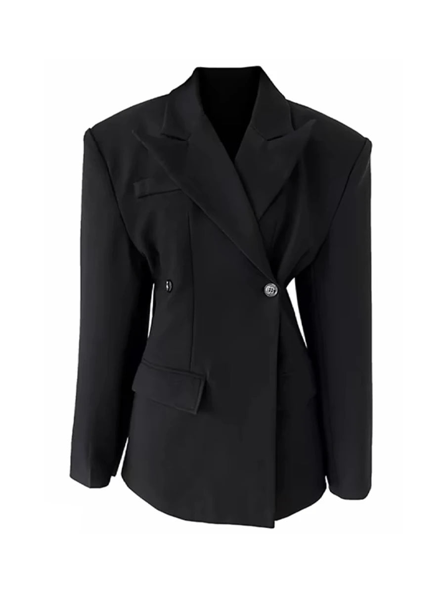 Black Structured Blazer