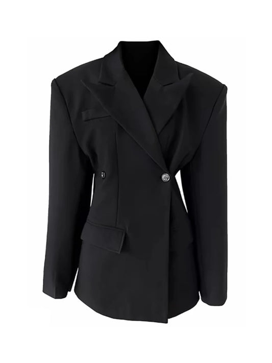 Black Structured Blazer