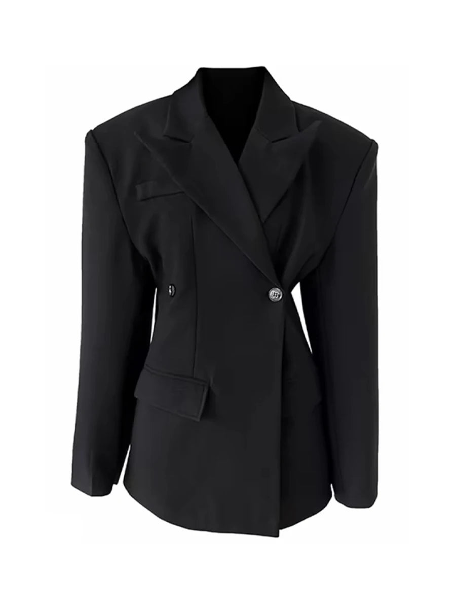 Black Structured Blazer