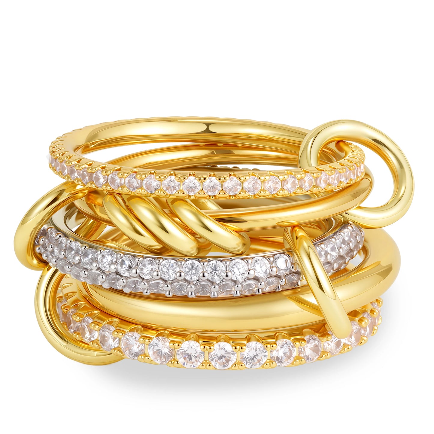 AZIZ Stacked Ring
