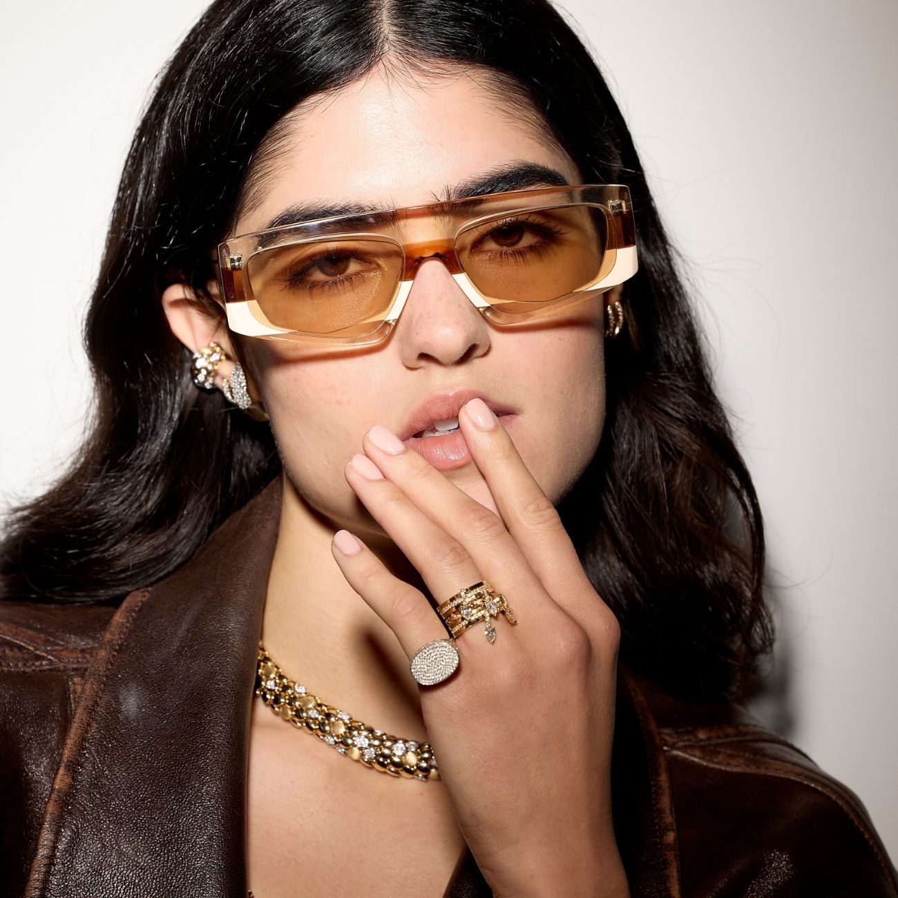 ALAYA Tear Droplet Rings